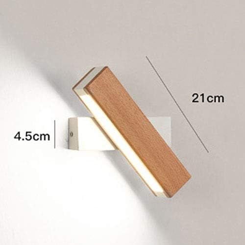 Applique Murale Intérieur LED, Applique Murale LED Rotation 360°chambre Chaude 3000k