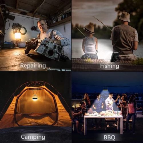 Lampe De Camping D'extérieur à LED (verte 13500 Mah)