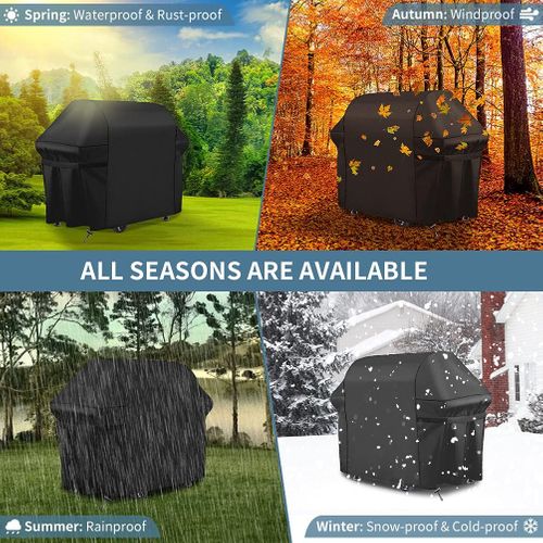 Housse de Protection Barbecue 147x61x122cm Oxford