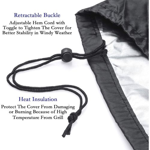 Housse anti-poussière pour gril (145 x 61 x 117 cm)