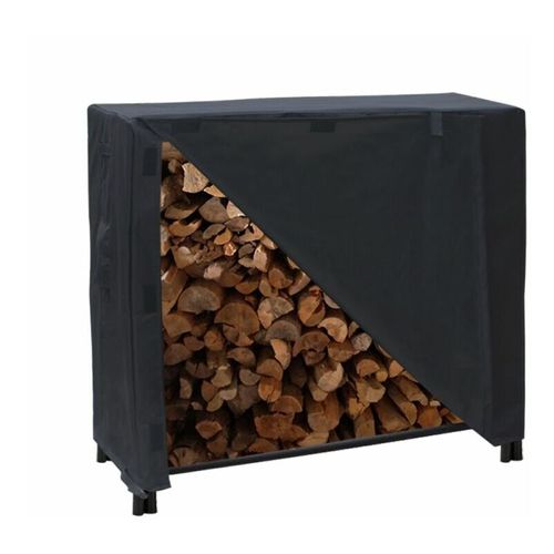 Housse de Protection Bois De Chauffage 96x24x42 Cm