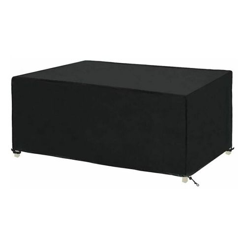 Housse de protection rectangulaire pour table de jardin en tissu Oxford 210D (210 x 110 x 70 cm)