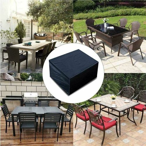 Housse de protection pour mobilier de jardin (120 x 120 x 74 cm)