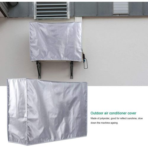 Housse de Protection Pour Climatiseur Extérieur (90x40x70 Cm)
