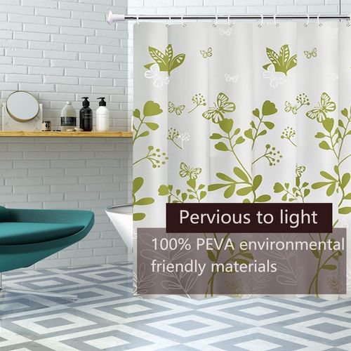 Rideau De Douche Imperméable Pour Salle De Bain (dielianhua, 120 × 180 Cm)