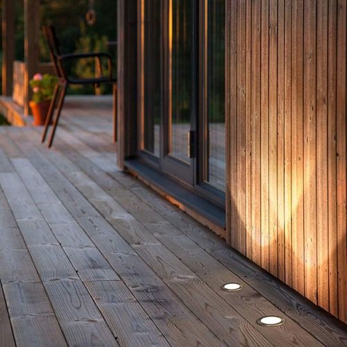 Spot Encastré De Sol Pour Éclairage Extérieur - 100 Mm - Éclairage Extérieur