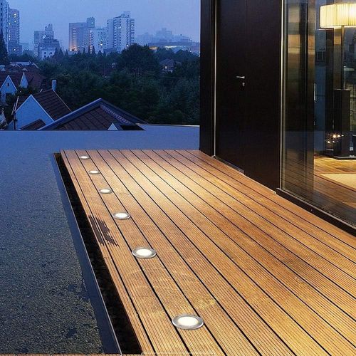 Spot Encastré De Sol Pour Éclairage Extérieur - 100 Mm - Éclairage Extérieur