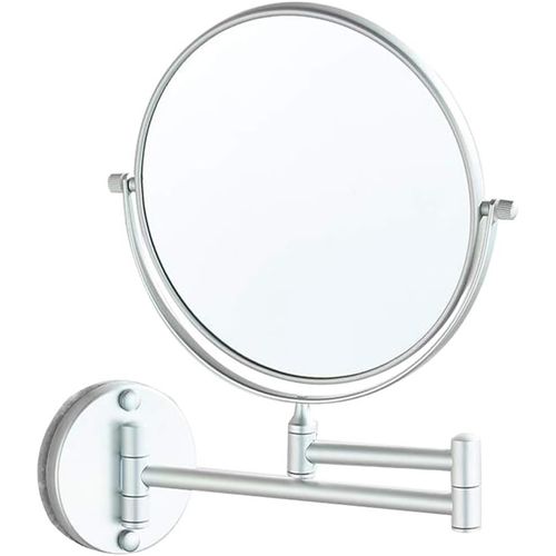 Miroir De Salle De Bain Pliable, Couleur Mate, 15 Cm