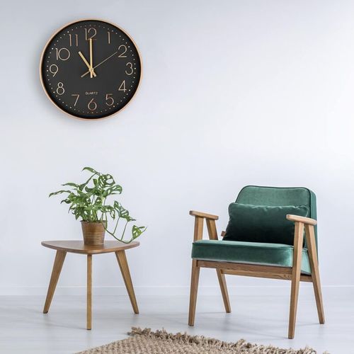 Horloge Murale à Quartz Silencieuse Et Moderne, 30,5 Cm