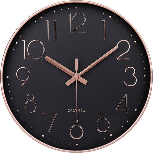 Horloge Murale à Quartz Silencieuse Et Moderne, 30,5 Cm