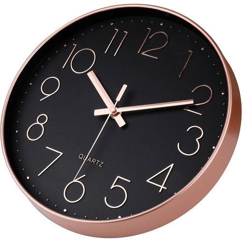 Horloge Murale à Quartz Silencieuse Et Moderne, 30,5 Cm