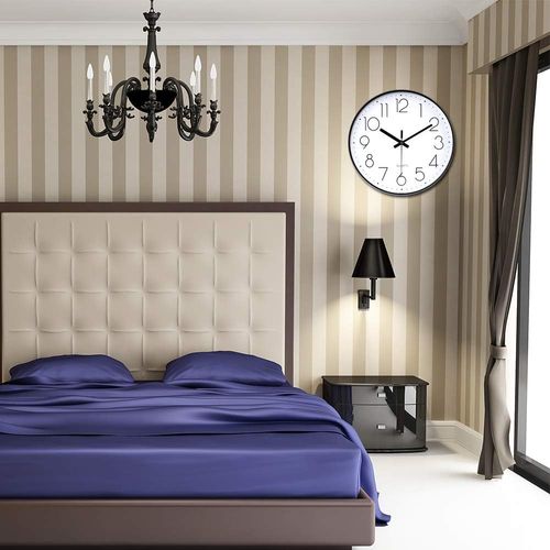 Horloge Murale à Quartz Silencieuse Et Moderne De 30,5 Cm