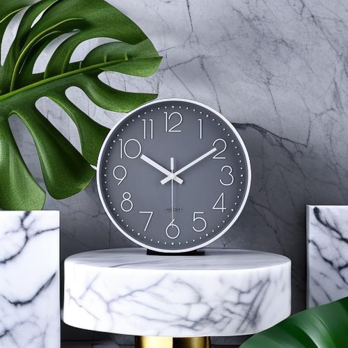 Horloge Murale à Quartz Silencieuse Et Moderne De 30,5 Cm