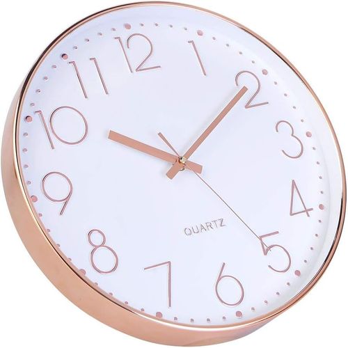 Horloge Murale à Quartz Silencieuse Et Moderne De 30,5 Cm