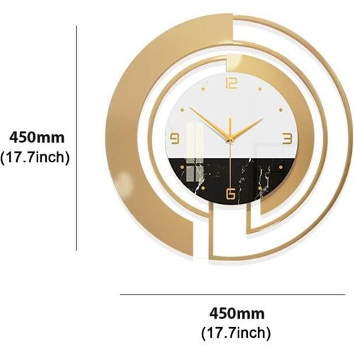 Horloge Murale De Salon, Doré