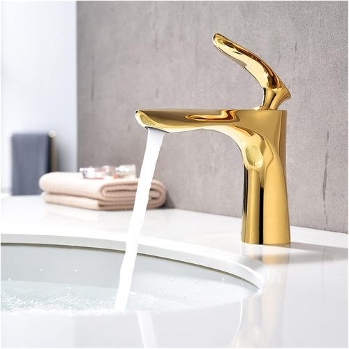 Robinet De Lavabo, Doré