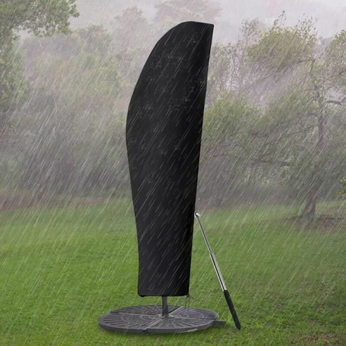 Housse Salon De Jardin Noir 420d Tissu Oxford Imperméable Rsistance Anti-uv Bache Table 152x104x71cm