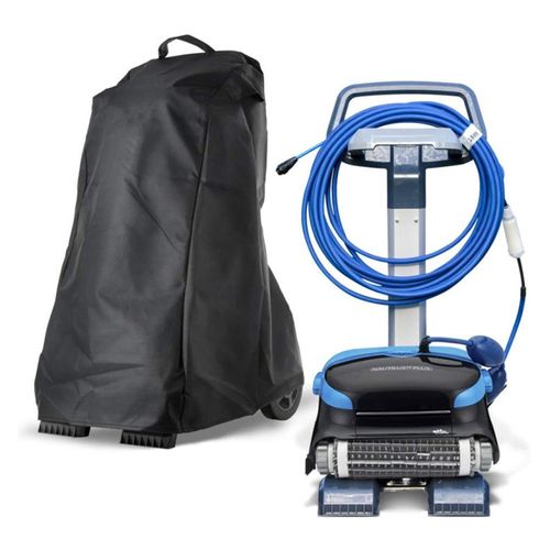 Noir Housse De Protection Pour Robot Nettoyeur De Piscine, Housse De ,66 X 56 X 107 Cm,