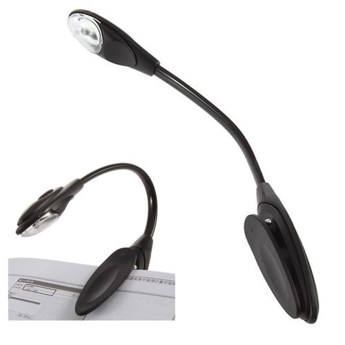 Lampe De Lecture LED Avec Corps Flexible - Noir