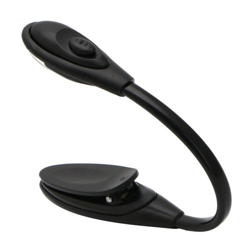 Lampe De Lecture LED Avec Corps Flexible - Noir