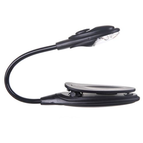 Lampe De Lecture LED Avec Corps Flexible - Noir