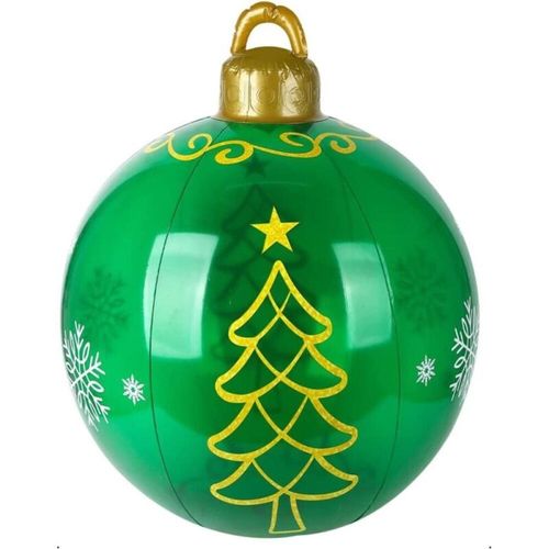 Noël Gonflable En Pvc Boule De Noël Décorée Géante Décorée En Pvc De Noël Extérieur Décora