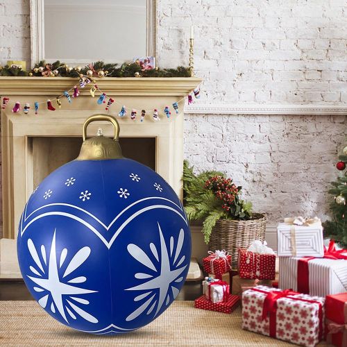 Boule De Noël Gonflable Et Étanche Avec Poignée, Décoration Multifonctionnelle Pour L'inté