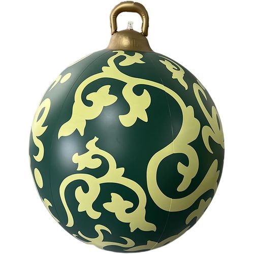 Boule De Décoration De Noël Imperméable, Boule De Noël Gonflable Avec Poignée, Décoration