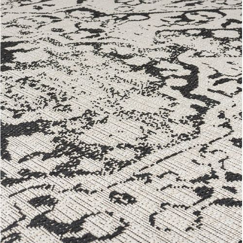 Tapis Intérieur Extérieur Kimpo En Polypropylène - Gris Foncé - 200x290 Cm