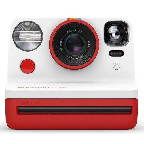 Now Appareil Photo Instantané Autofocus Double Exposition Retardateur Rouge