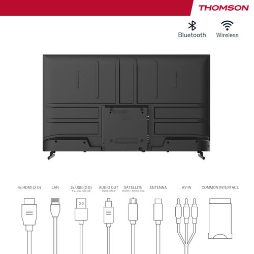 Téléviseur 4K UHD 50'''' 127 c THOMSON 50UA5S13