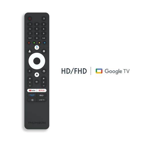 Télécommande Thomson Pour Google TV Hd/fhd