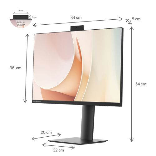 Ecran PC M27fb7c14v - 27" - Supreme Business Monitor 69 Cm Fhd Ips Panel 100hz Webcam