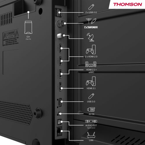 Téléviseur 4k Uhd 50'' 126 Cm Thomson 50ug4s14