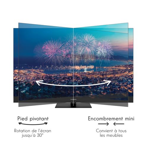 Téléviseur 43" (109 Cm) Qled Uhd Smart Google TV Plus - 43qg6c14