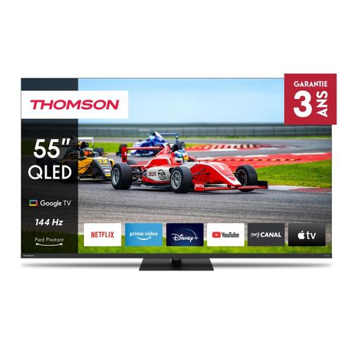 Téléviseur QLED 55" (139 cm) - Q70 Series 55qg7c14 - 4k Ultra HD Smart TV Wifi Noir 350 Cd/m²
