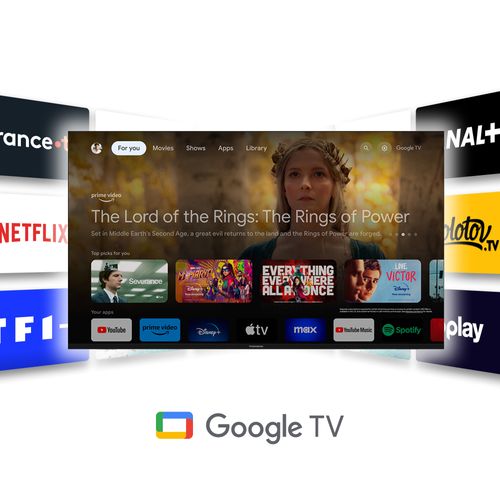 Téléviseur LED 55” (139 Cm) 4k Uhd Google TV Miniled -55mg7c15-