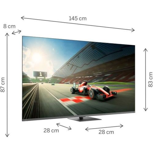 Téléviseur Qled 65” (165 Cm) 4k Uhd Google TV Pro -65qg7c04-