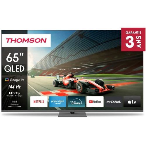 Téléviseur Qled 65” (165 Cm) 4k Uhd Google TV Pro -65qg7c04-