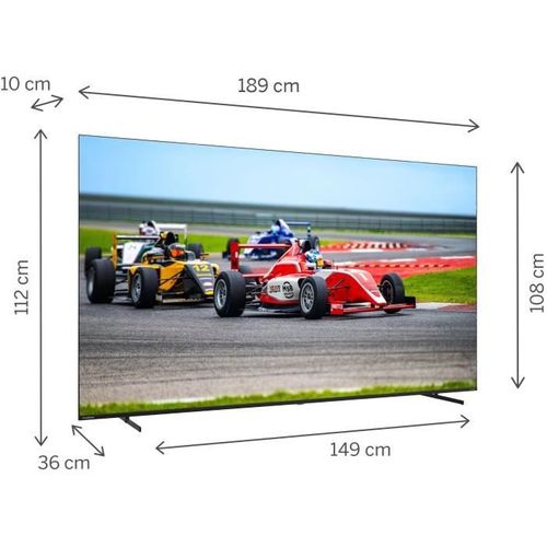 Téléviseur QLED  Pro 85" (215 Cm) 4k Ultra HD 2024 - 85qg7s14