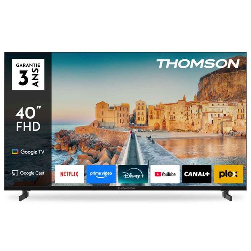 Téléviseur LED 40" (101 cm) 40fg2s15 Full HD Smart TV Wifi Noir