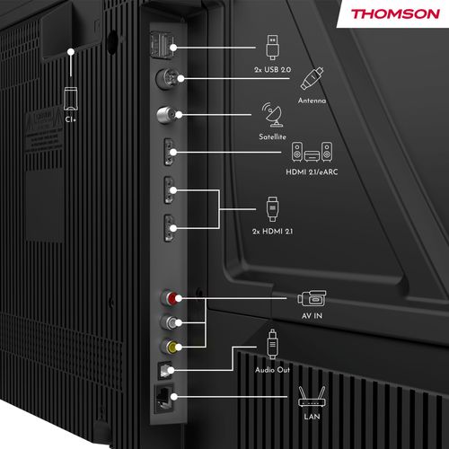 Téléviseur UHD 50'' 126 cm THOMSON 50UG4S15