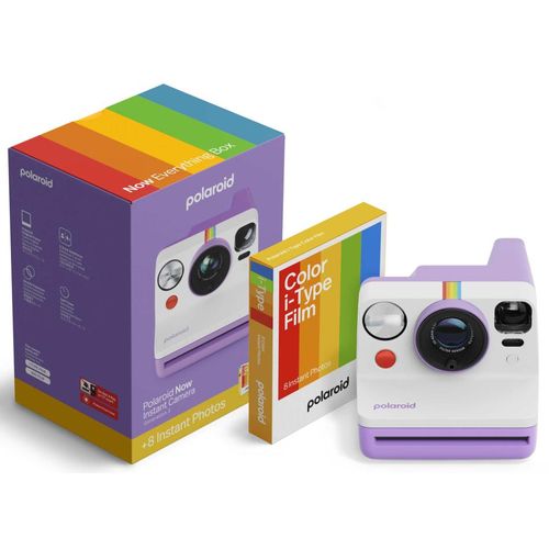Appareil Photo Instantané Polaroid Now Gen 3 Violet+8film -006577