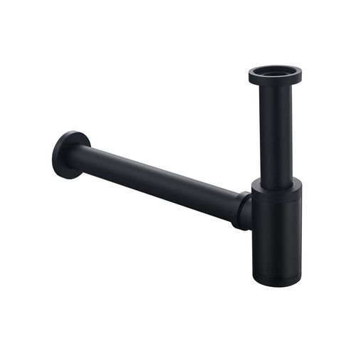 Siphon Lavabo Universel, Noir Mat