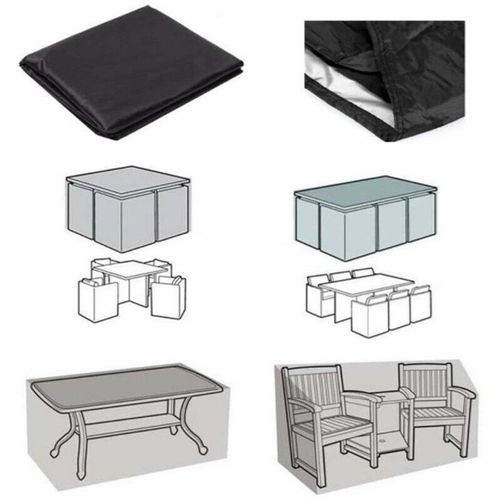 Housse Table Jardin Rectangulaire Housse De Protection Imperméable 170x94x70cm