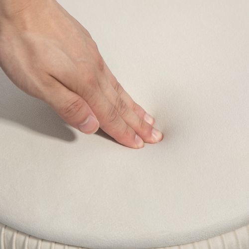 Banc Avec Rangement, Banc Rembourré 2 En 1 Recouvert, Banc De Lit Aspect Velours, Pour Couloir