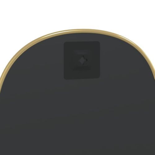 Miroir Mural - Miroir Suspendu - Miroir Décoratif Doré 40x30 Cm