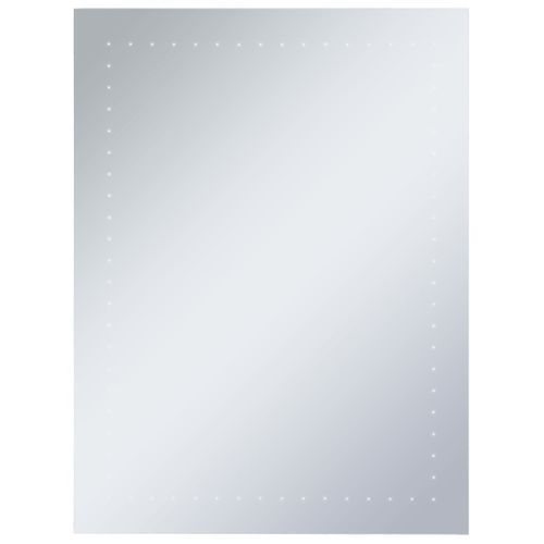 Miroir Mural à LED - Miroir Décoratif Pour Salle De Bains 60x80 Cm