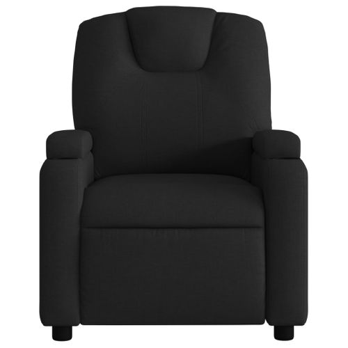 Fauteuil Relax - Fauteuil Inclinable - Fauteuil De Relaxation Noir Tissu