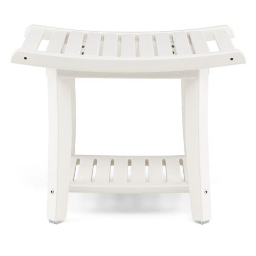 Tablette De Salle De Bain, Tabouret 2 Niveaux En Pehd Étanche Antidérapants